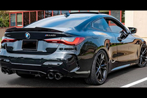 BMW 4-serien G22/23/26 2020– PSM-Style spoiler (för G22, blanksvart) foto 1