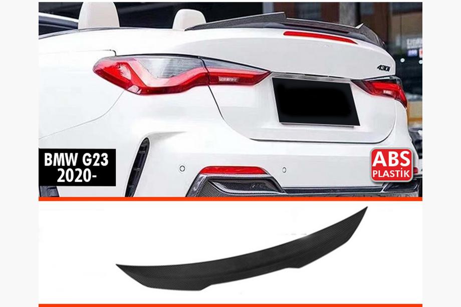 BMW 4-serien G22/23/26 2020– Spoiler i PSM-stil (för G23, blank svart) Image