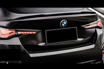 BMW 4-serien G22/23/26 2020– M4-Style spoiler (för G26, blank svart) foto 1