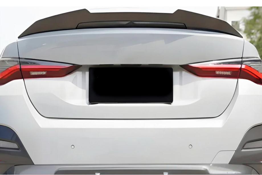 BMW 4-serien G22/23/26 2020– PSM-Style spoiler (för G26, svart högglans) Foto 1
