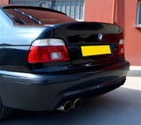 BMW 5-serie E39 1996–2003 DPT spoiler (svart högglans) foto 1