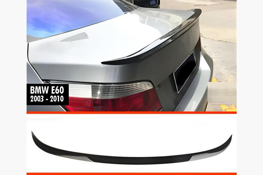 BMW 5-serien E60/E61 2003–2010 MP-Style spoiler (blank svart) Image