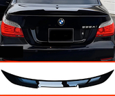 BMW 5-serien E60/E61 2003–2010 Spoiler i PSM-stil (blank svart) foto 3