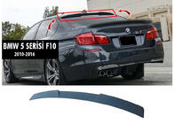 BMW 5-serien F10/F11 2010–2016 M4-Style V1 spoilerläpp (för F10, högglans svart) foto 1