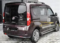 Fiat Doblo II 2010–2022 DPT spoiler (svart högglans) foto 1