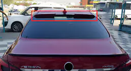 Fiat Tipo 2016– Bakrutespoiler DPT (svart högblank) foto 1