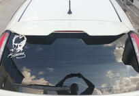 Fiat Punto Grande/EVO 2006–2018 DPT spoiler (svart högglans) foto 2