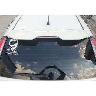 DPT spoiler (svart högglans) Fiat Punto Grande/EVO 2006–2018 foto 2