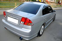 Honda Civic Sedan VII 2001–2006 DPT spoiler (svart högglans) foto 1