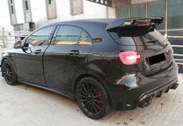 Mercedes A-class W176 2012–2018 Spoiler DPT V-1 (svart högglans) foto 4