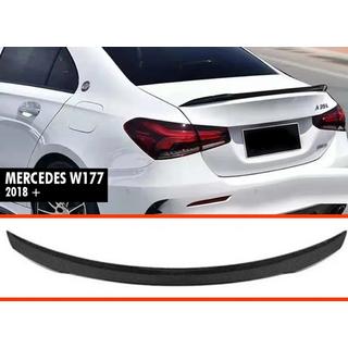 Spoiler DPT V-2 (SD, blanksvart) Mercedes A-class W177 2018–