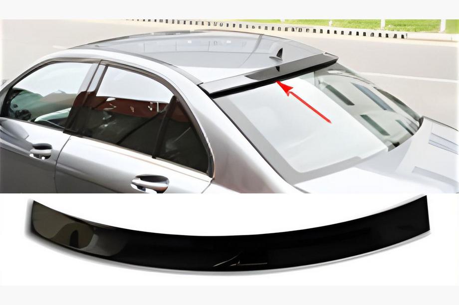 Mercedes C-klass W204 2007–2015 Spoiler DPT V-1 (blank svart) Image