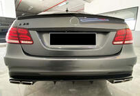Mercedes E-class W212 2009–2016 Spoiler DPT V-1 (svart högglans) foto 2