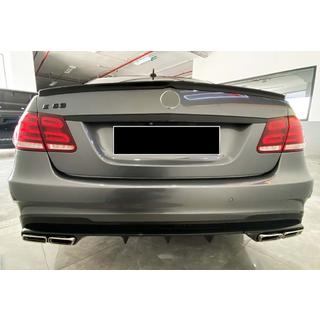 Spoiler DPT V-1 (svart högglans) Mercedes E-сlass W212 2009–2016 foto 2