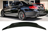 Mercedes E-class W212 2009–2016 Spoiler DPT V-2 (svart högglans) foto 1