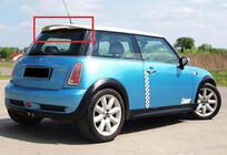 Mini Cooper R50/52/53 2000–2006 DPT spoiler (svart högglans) foto 1