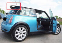 Mini Cooper R50/52/53 2000–2006 DPT spoiler (svart högglans) foto 2