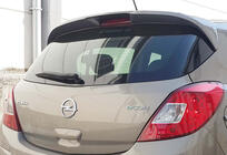 Opel Corsa D 2007–2014 DPT spoiler (svart högglans) foto 1