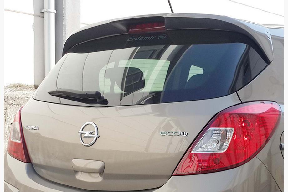 Opel Corsa D 2007–2014 DPT spoiler (svart högglans) Image