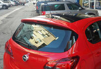 Opel Corsa E 2015–2019 Spoiler DPT V-2 (svart högglans) foto 1