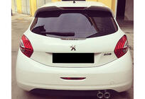 Peugeot 208 2012–2019 DPT spoiler (för lackering) foto 4