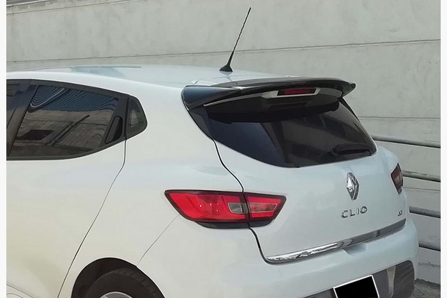 Renault Clio IV 2012–2019 DPT V-2 spoiler (för lackering) Foto 1