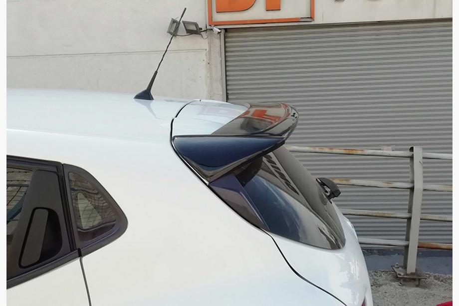 Renault Clio IV 2012–2019 DPT V-2 spoiler (för lackering) Foto 3