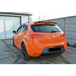 Spoiler DPT V-1 (2009-2012, svart högglans) Seat Leon 2005–2012 foto 4