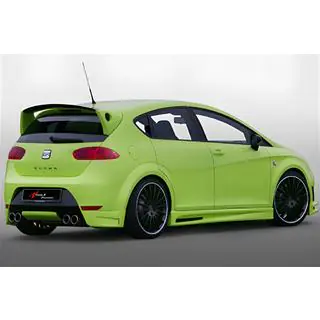 DPT V-2 spoiler (2009-2012, för lackering) Seat Leon 2005–2012 foto 1