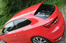 Seat Leon 2013–2020 Spoiler DPT V-1 (2-dörrars, blanksvart) foto 3