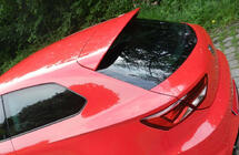 Seat Leon 2013–2020 Spoiler DPT V-1 (2-dörrars, blanksvart) foto 1