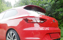 Seat Leon 2013–2020 Spoiler DPT V-1 (2-dörrars, blanksvart) foto 5