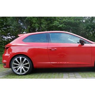 Spoiler DPT V-1 (2-dörrars, blanksvart) Seat Leon 2013–2020 foto 4