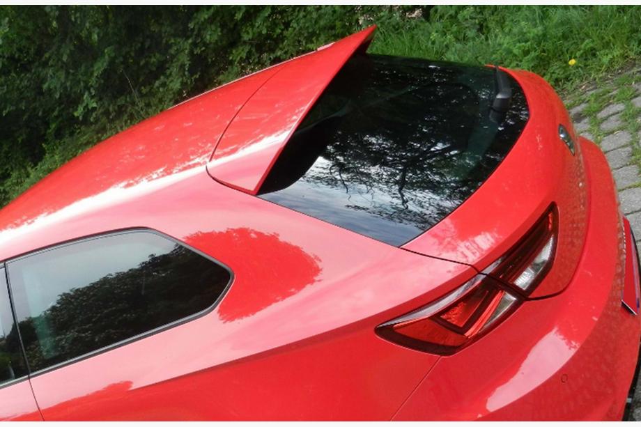Seat Leon 2013–2020 Spoiler DPT V-1 (2-dörrars, blanksvart) Image