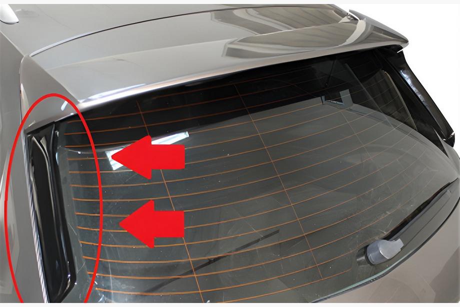 Seat Leon 2013–2020 Spoilerflaps Flap DPT (2 st, högglans svart) Image