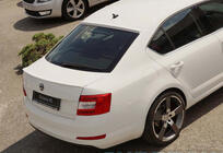 Skoda Octavia III A7 2013–2019 Spoiler DPT V-1 (Blank svart) foto 4