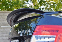 Skoda Octavia III A7 2013–2019 Spoiler DPT V-3 (blank svart) foto 2