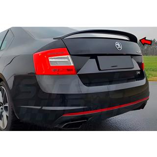 Spoiler DPT V-5 (svart högblank) Skoda Octavia III A7 2013–2019 foto 3