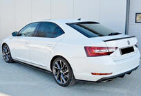 Skoda Superb 2015–2024 DPT V-1 spoiler (2015-2019, blank svart) foto 4