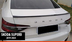 Skoda Superb 2015–2024 Spoiler DPT V-3 (2019-2024, svart högblank) foto 1