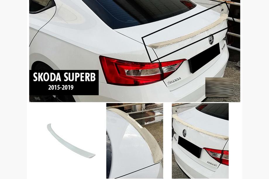 Skoda Superb 2015–2024 Spoiler DPT V-2 (2015-2019, för lackering) Image