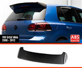 Volkswagen Golf 6 2008–2014 DPT V-2 spoiler (HB, svart högglans) foto 1