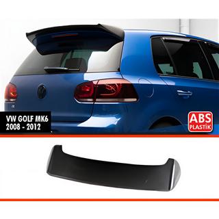 DPT V-2 spoiler (HB, svart högglans) Volkswagen Golf 6 2008–2014 foto 1