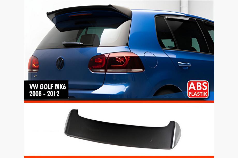 Volkswagen Golf 6 2008–2014 DPT V-2 spoiler (HB, svart högglans) Image