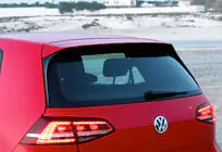Volkswagen Golf 7/E-Golf 2012–2020 Spoiler DPT V-1 (för GTI / R HB, svart högglans) foto 6