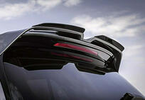 Volkswagen Golf 7/E-Golf 2012–2020 DPT V-4 spoiler (för GTI / R HB, svart blank) foto 2