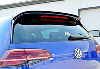 Volkswagen Golf 7/E-Golf 2012–2020 DPT V-9 spoiler (för GTI / R HB, blanksvart) foto 1