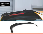 Volkswagen Golf 8 2019– DPT V-4 spoiler (HB, svart blank) foto 1