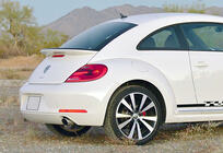 Volkswagen Beetle 2011–2015 DPT spoiler (svart högglans) foto 3