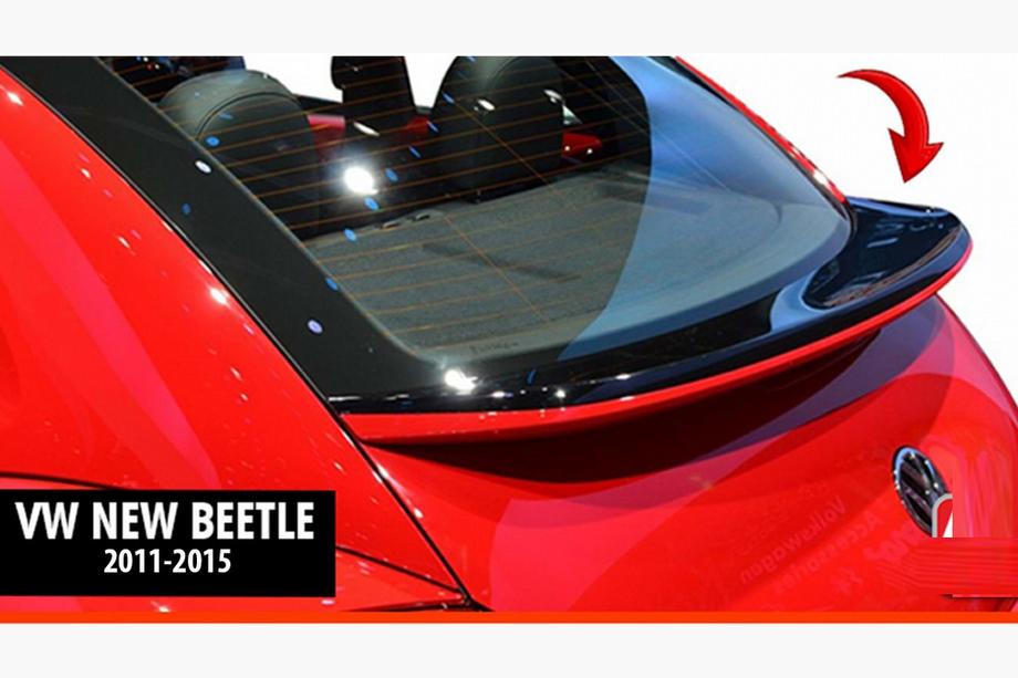 Volkswagen Beetle 2011–2015 DPT spoiler (svart högglans) Image